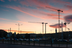 Industrial sunset