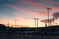Industrial sunset