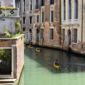 turisti v Benátkach
