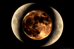 Rozbil sa a zrodila sa Luna