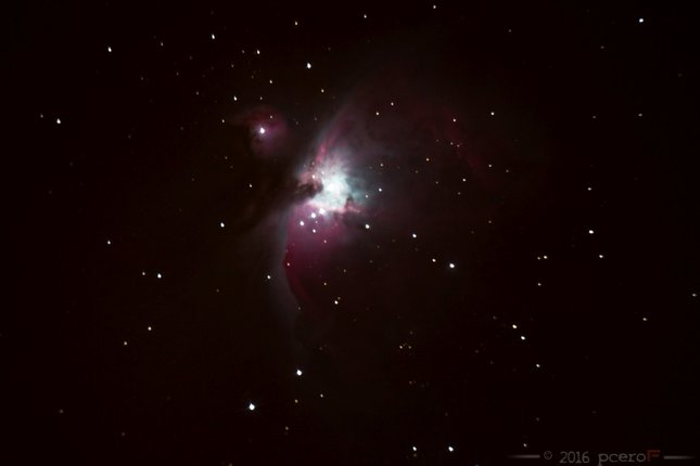 M42 Veľká hmlovina v Orione