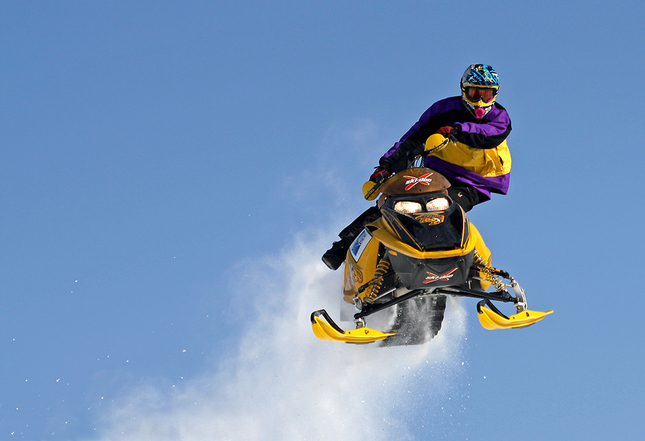 In the air - snowcross 2012