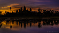 Východ slnka nad Angkor Wat