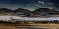 Ranné hmly nad Bobrovníkom