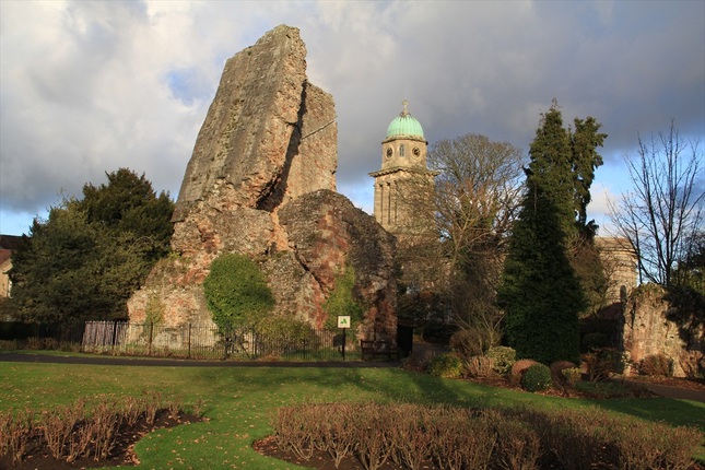 Bridgnorth kostol a hrad