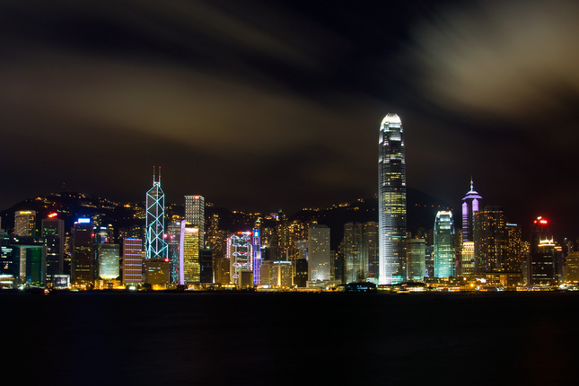 Nočný Hongkong