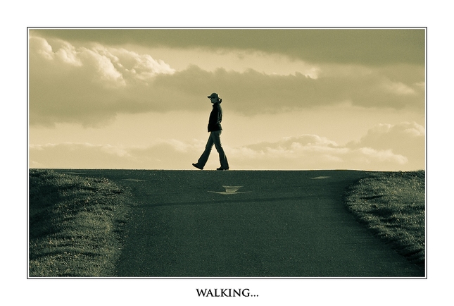 walking...