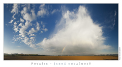 Oblačnosť nad Považím