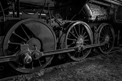 Kolesá historickej lokomotívy
