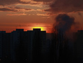 Zapad slnka v Petrzalke
