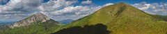 Podvečer, panoráma Rozsutca a St