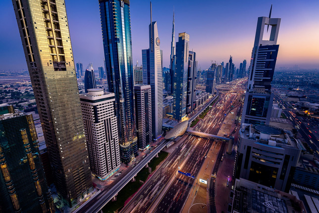 Dubai 7 Futuristic City