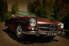 Vintage Mercedes SL