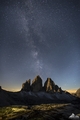 * Noc nad Tre Cime 2999 m n.m *