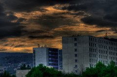 fire in the sky...