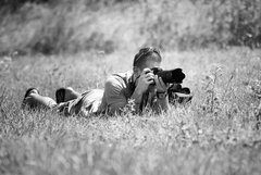 Photographer in Action