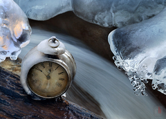 ...frozen time...
