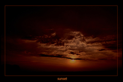 sunset