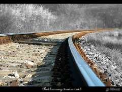 way from steel.....