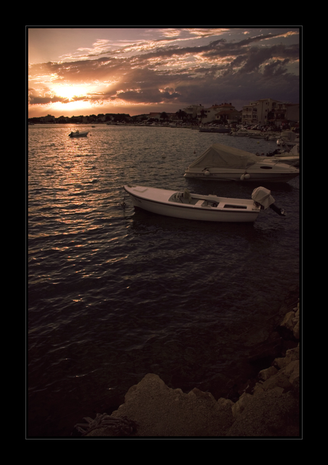 .croatia sunset 2. 