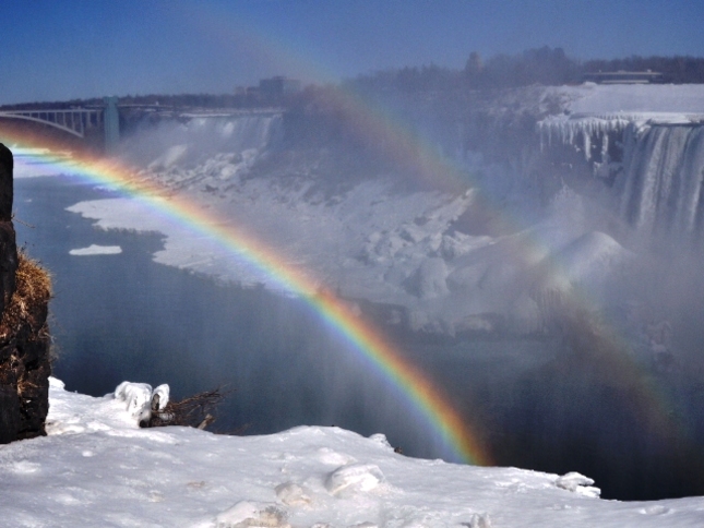 Rainbow over Falls