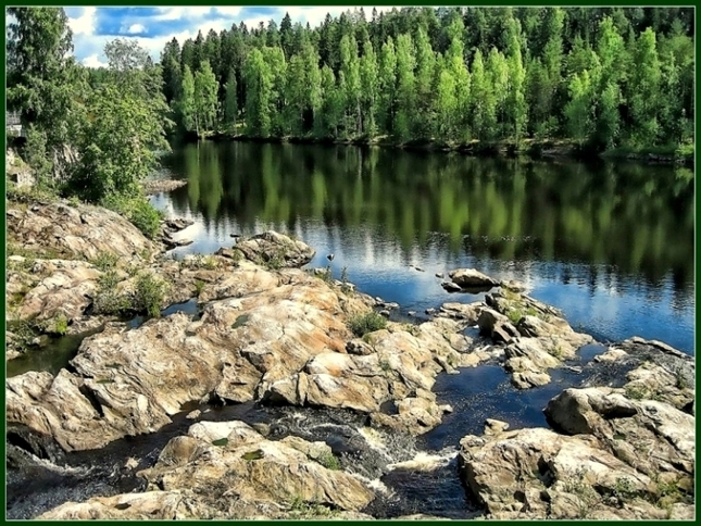 ...lakes in Finland....