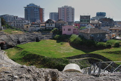Durrës, rímsky amfiteater