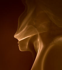 zahalená tvář.....