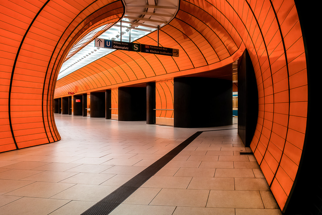 Orange Subway Station