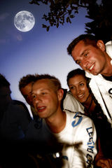 moon smile
