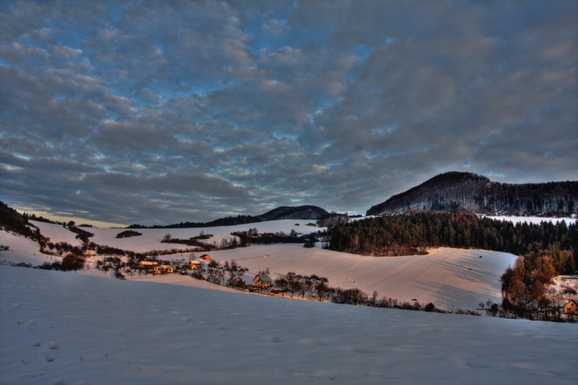 Podvečerná krajina