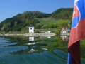 Pohľad z lode.