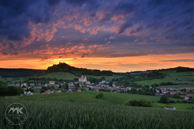 Falkenstein po západe