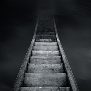 Stairway from darkness