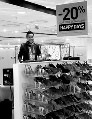 DJ in the shop