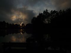 Sunset on the lake III