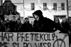 Protest GORILA Banská Bystrica