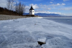 zima na Liptovskej Mare