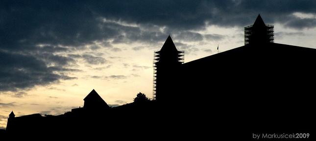 sunset under reconstruction