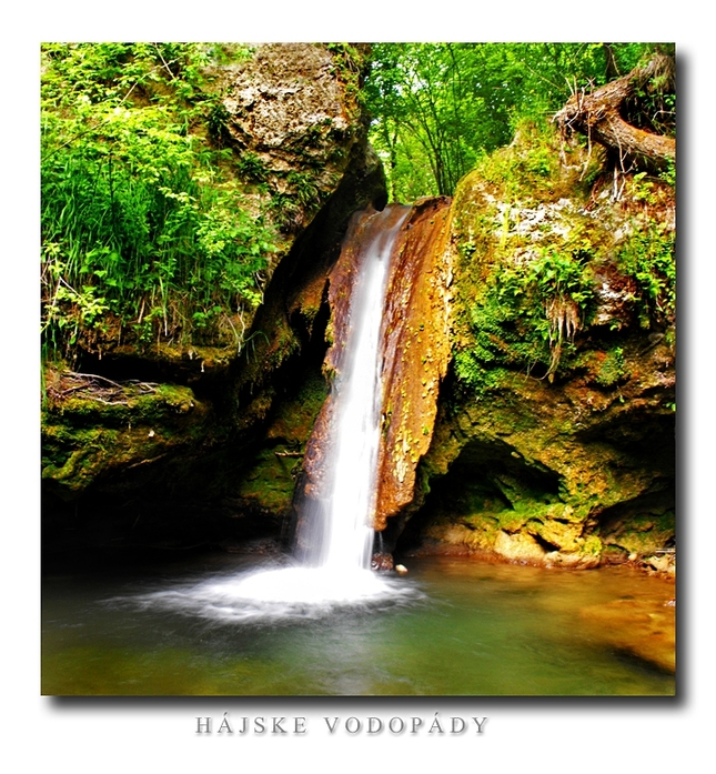 Hájske waterfalls