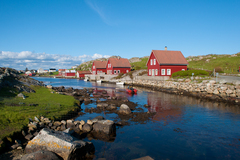 na ostrove Eigerøy
