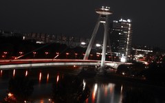 red in night