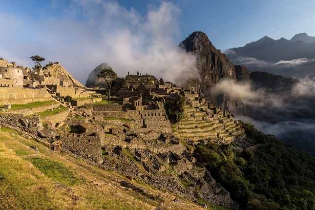 Ráno na Machu Picchu