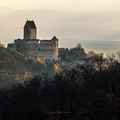 Topolčiansky hrad na svitaní