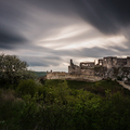 Sky theater over Beckov