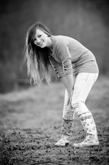 Srdiečkový úsmev BW