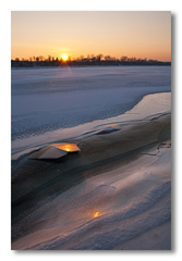 Západ Slnka nad VD Žilina