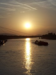 zapad slnka Bratislava