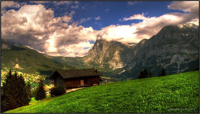Svajciarska sceneria