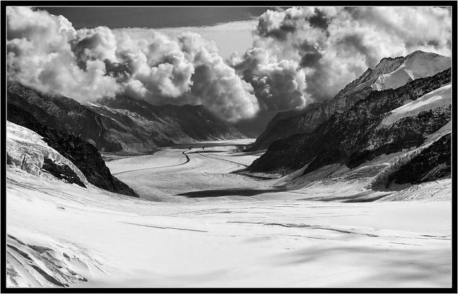 Pohlad z Jungfraujoch